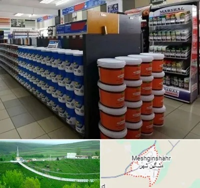 فروشگاه رنگ ساختمانی در مشگین شهر