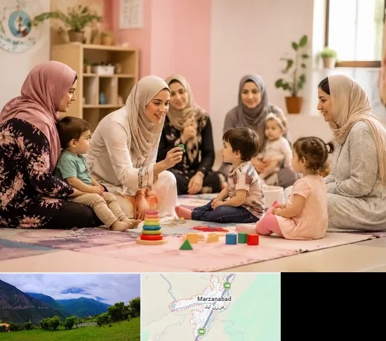 کارگاه مادر و کودک در مرزن آباد
