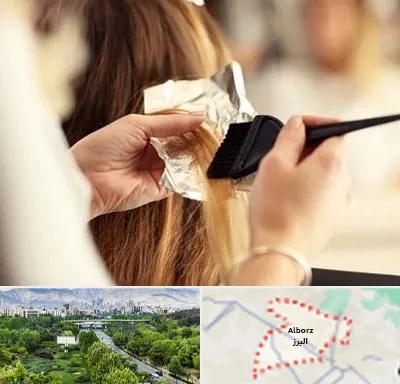 آرایشگاه رنگ و مش در البرز