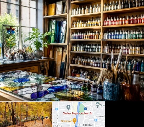 فروشگاه لوازم ویترای در چهارباغ اصفهان