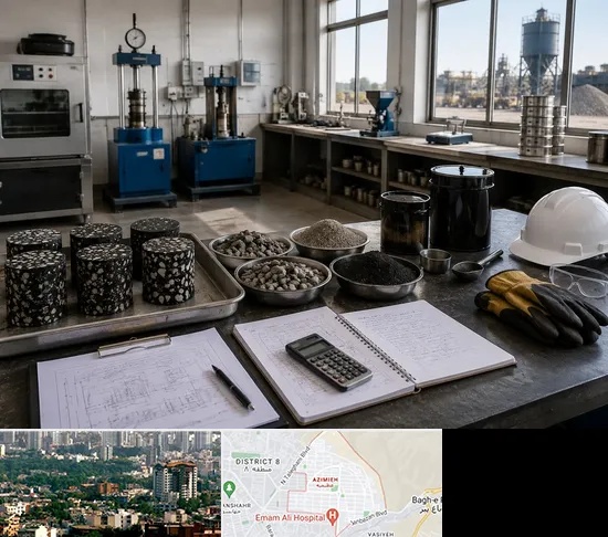 آموزش کارشناس فنی، تولید و اجرای آسفالت در عظیمیه کرج
