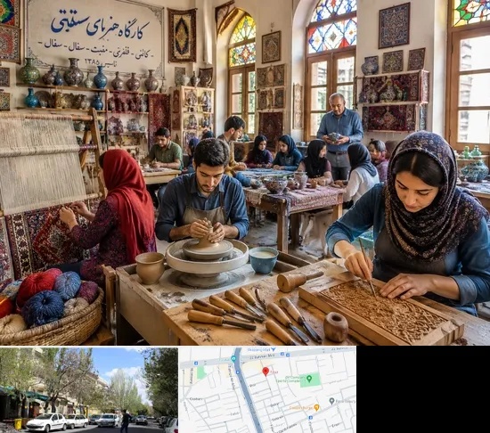 آموزشگاه صنایع دستی در کوی فیروز تبریز