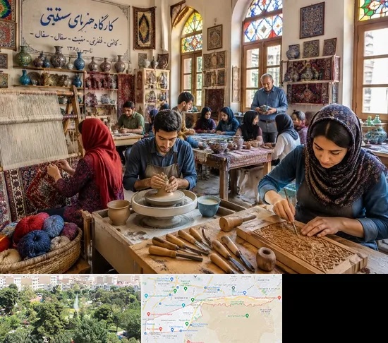 آموزشگاه صنایع دستی در منطقه 13 تهران