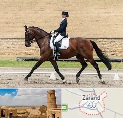 باشگاه سوارکاری بانوان در زرند