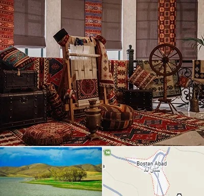 فروش اقساطی فرش دستباف در بستان آباد