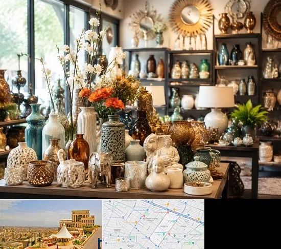 عمده فروشی وسایل دکوری و تزیینی در هاشمیه مشهد