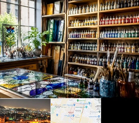 فروشگاه لوازم ویترای در مارلیک کرج