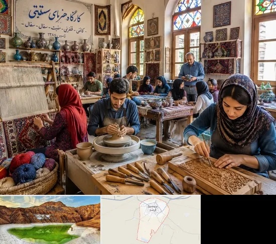 آموزشگاه صنایع دستی در گرمسار