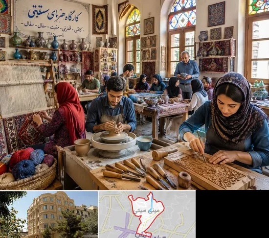 آموزشگاه صنایع دستی در مینی سیتی