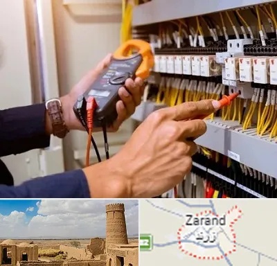 برق کشی ساختمان در زرند