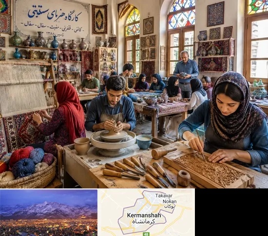 آموزشگاه صنایع دستی در کرمانشاه
