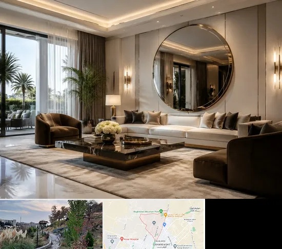 فروشگاه آینه دکوراتیو در باغستان کرج