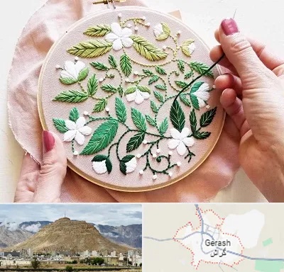 کلاس گلدوزی در گراش