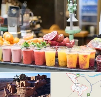 آب میوه فروشی در قائن