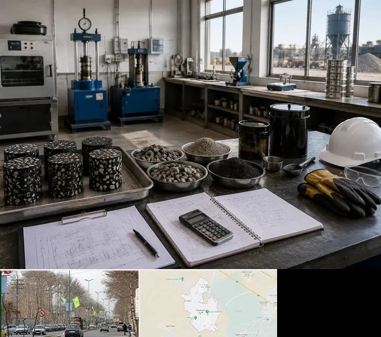آموزش کارشناس فنی، تولید و اجرای آسفالت در نظرآباد کرج