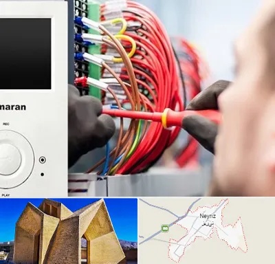 نصاب آنتن مرکزی و دیجیتال در نی ریز