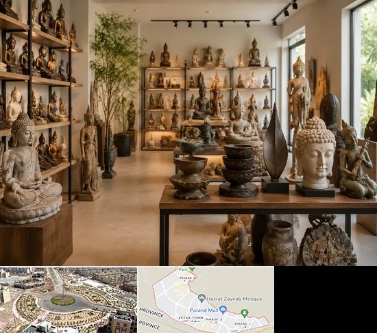 مجسمه فروشی در پرند