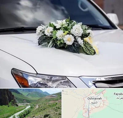گل آرایی ماشین عروسی در اشنویه