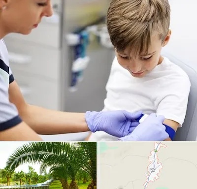 آزمایشگاه مخصوص کودکان در کهنوج