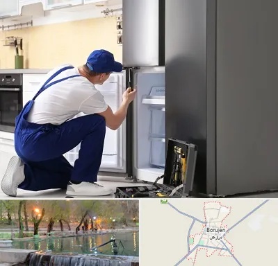 سرویس یخچال در بروجن