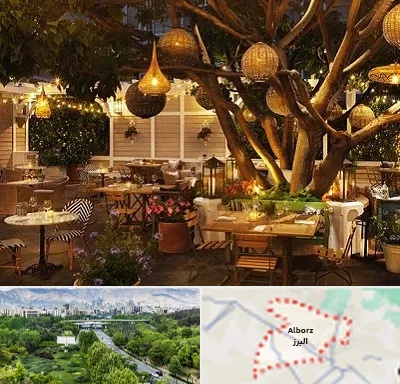 رستوران رو باز در البرز