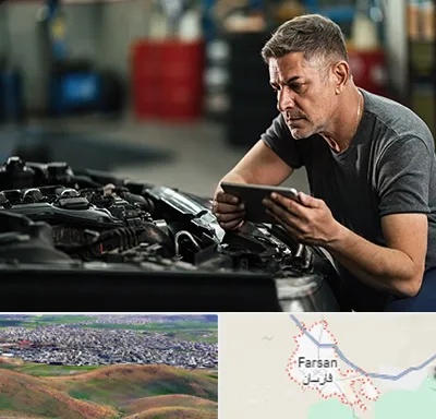 کارشناسی فنی خودرو در فارسان