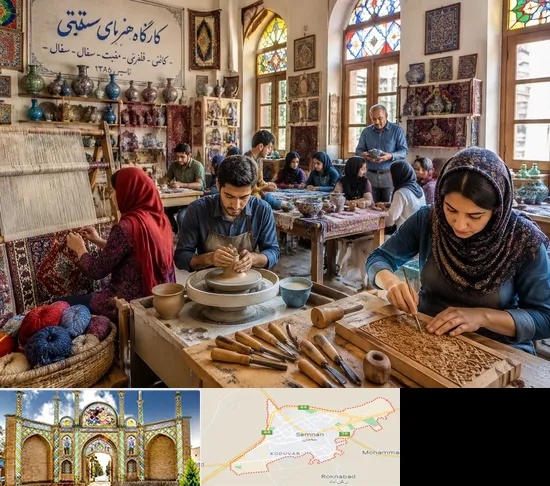 آموزشگاه صنایع دستی در سمنان