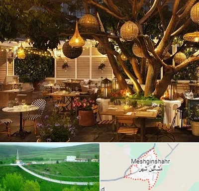 رستوران رو باز در مشگین شهر
