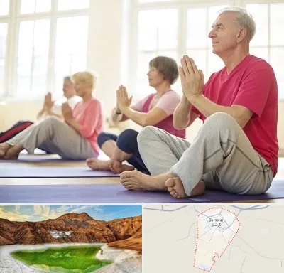کلاس یوگا سالمندان در گرمسار
