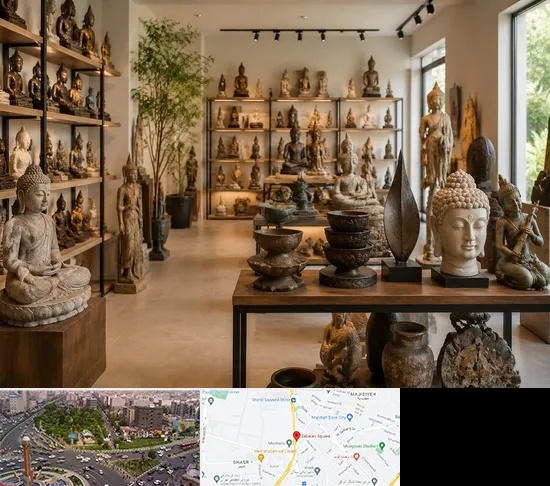 مجسمه فروشی در سبلان