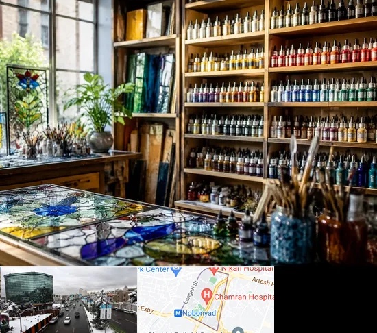 فروشگاه لوازم ویترای در اقدسیه