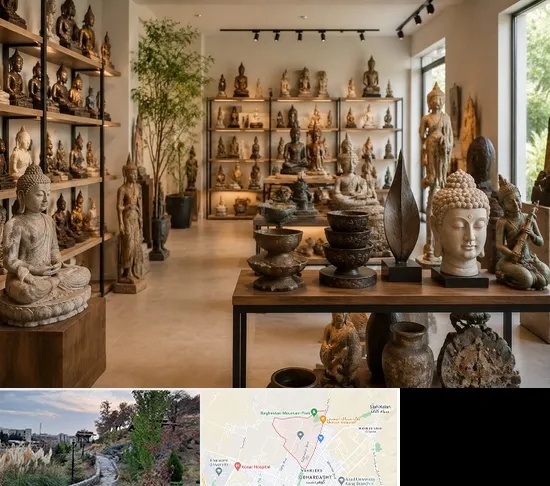 مجسمه فروشی در باغستان کرج