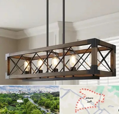 لوستر چوبی در البرز