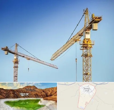 تاور کرین در گرمسار