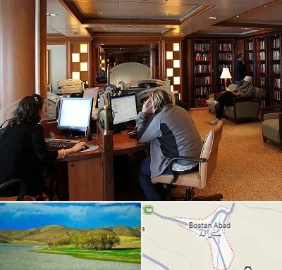 کافی نت آنلاین در بستان آباد