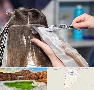 آرایشگاه رنگ مو در گرمسار
