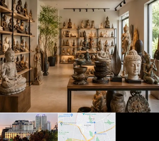 مجسمه فروشی در فرشته