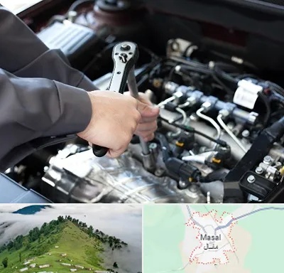 تعمیرگاه شبانه روزی در ماسال