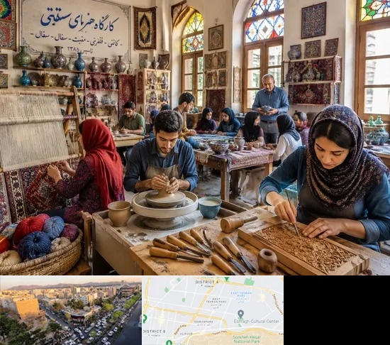 آموزشگاه صنایع دستی در تهرانپارس