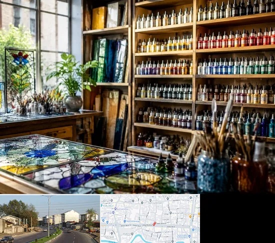 فروشگاه لوازم ویترای در ضیابری رشت