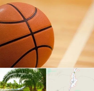 زمین بسکتبال در کهنوج