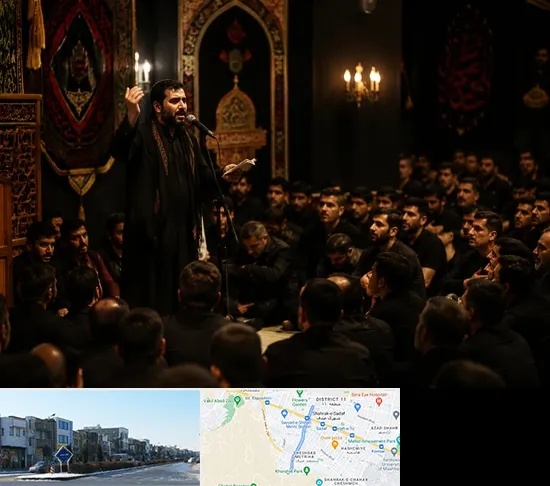 مداح در شریعتی مشهد
