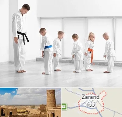 مربی کاراته در زرند