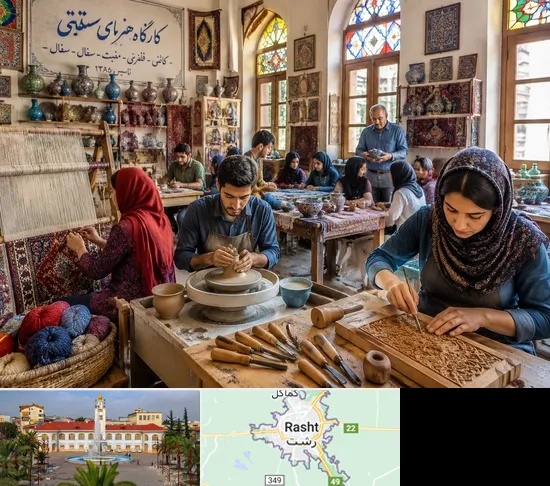 آموزشگاه صنایع دستی در رشت