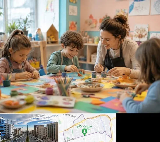 کارگاه خلاقیت در سعادت آباد
