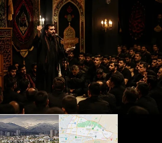 مداح در منطقه 4 تهران