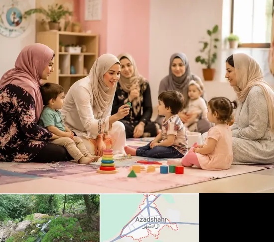 کارگاه مادر و کودک در آزادشهر