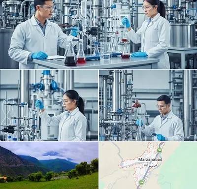 صنایع شیمیایی در مرزن آباد