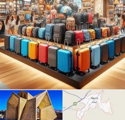 فروشگاه کیف و چمدان در نی ریز