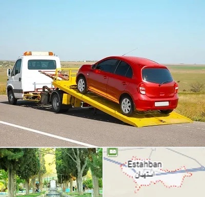 یدک کش خودرو در استهبان